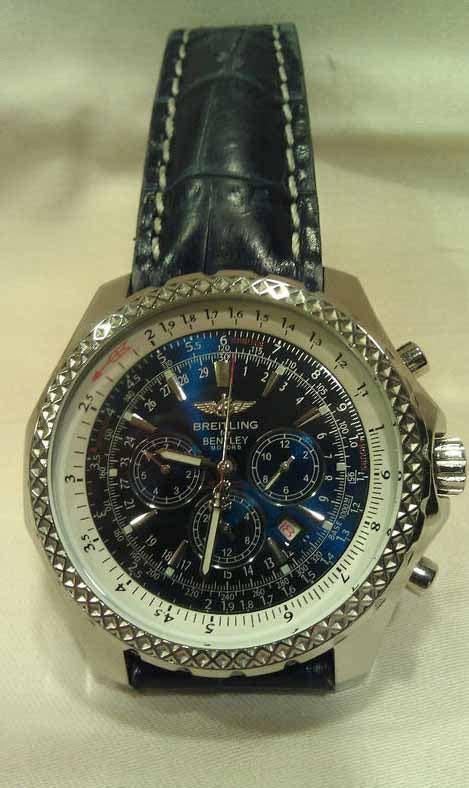 breitling for bentley motors watch real vs fake|how to detect a fake breitling.